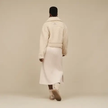 UGG Короткая куртка-тракер Frankie, натуральный