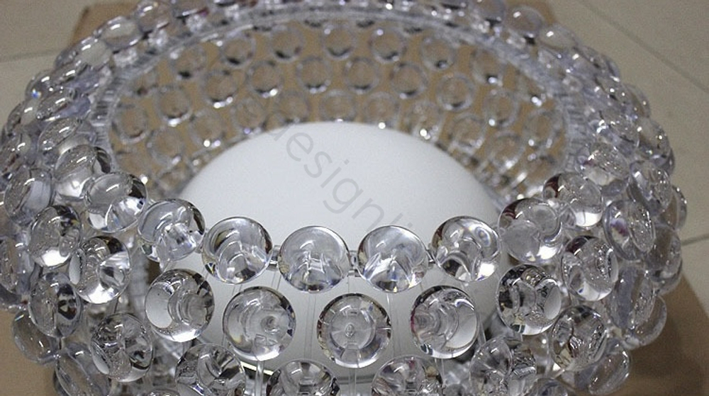 Pendant design lamp CABOCHE media by Foscarini (Clear)