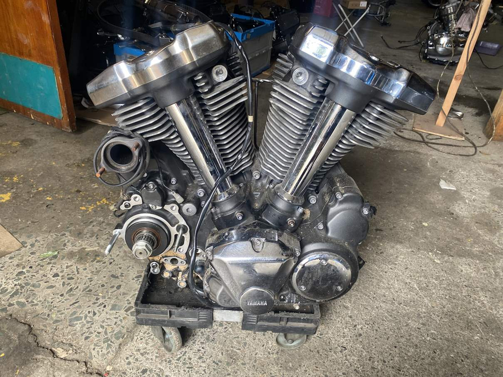 Двигатель Yamaha Stratoliner XV1900 VP23 P618E 2006 г 8642 км