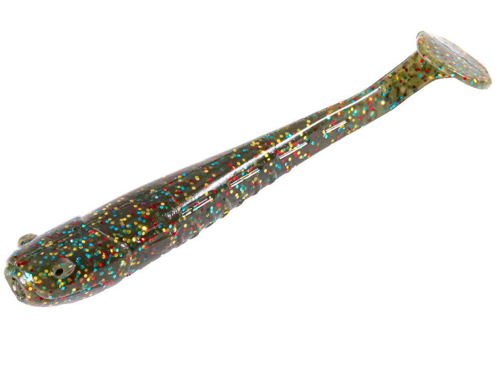 Виброхвосты съедобные LJ Pro Series BABY ROCKFISH 2,4in (6,1 см), цв. F08, 10 шт.