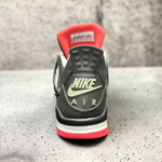 Nike Air Jordan 4 • Black/Red