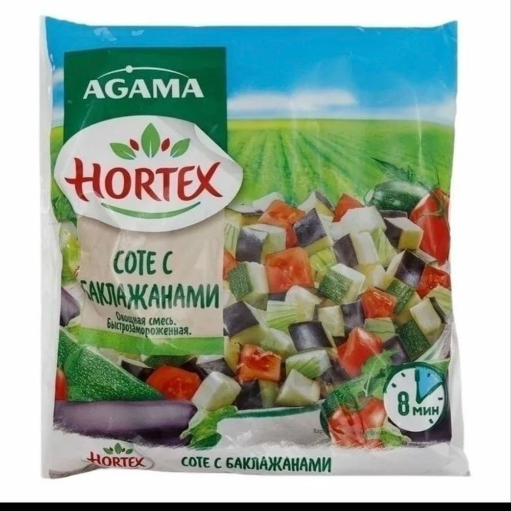 Соте с баклажанами AGAMA HORTEX 400  гр