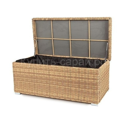 Сундук из искусственного ротанга 4Sis Porto beige