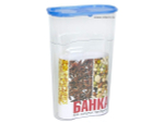 Банка 2,3л для сыпучих продуктов Люкс