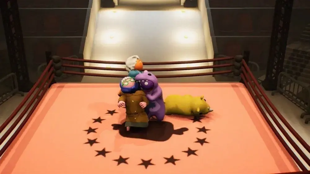 Gang Beasts (диск для PS4, полностью на английском языке)