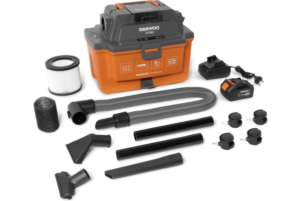 Аккумуляторный пылесос DAEWOO DAVC 1621Li SET