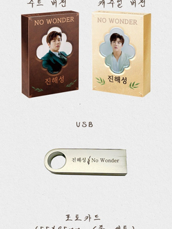 Альбом JIN HAE SEONG - NO WONDER USB 2 Version SET