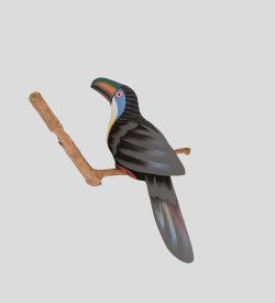 Decor and Gift 90-068 Статуэтка «Тукан на ветке» 30 см