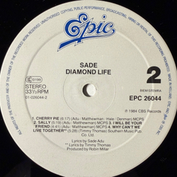 Виниловая пластинка Sade - Diamond Life LP