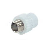 Муфта PP-R комбинированная белая Дн 25х3/4" НР RTP (РосТурПласт) 10665