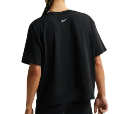 Женская теннисная футболка Nike Pro Loose - black/white