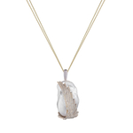 Кулон с жемчугом — Caviar Jewellery, белый, фото 2