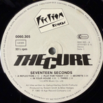 The Cure ‎– Seventeen Seconds (Германия 1980г.)