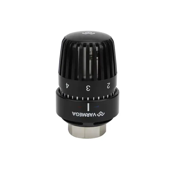 Головка термостатическая Varmega M30*1,5 серия VM110 черный 38751