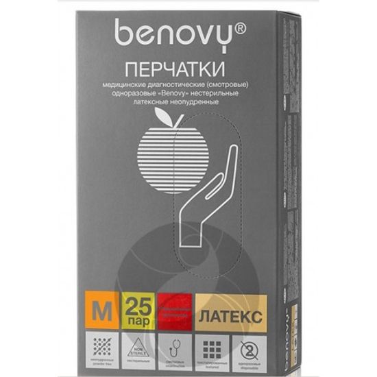 Перчатки "BENOVY" High Risk