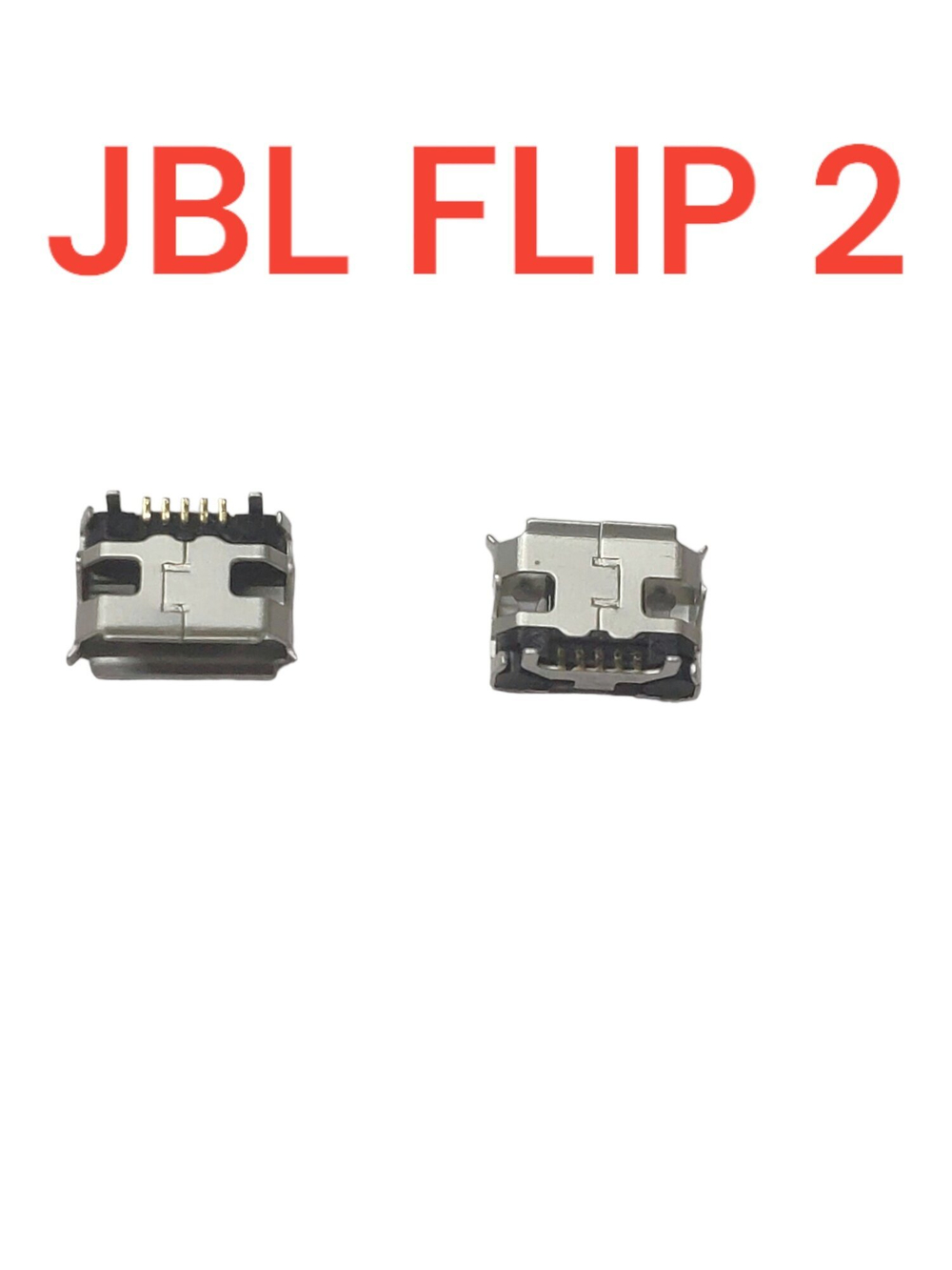 2шт Разъем системный (гнездо зарядки) Micro USB для JBL Flip 2