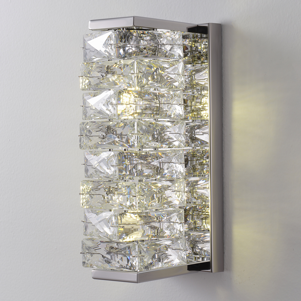 Бра Crystal Lux ROLANDO AP2 CHROME