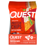 Quest Nutrition, протеиновые чипсы из тортильи, Buffalo Ranch, 8 пакетиков по 32 г (1,1 унции)