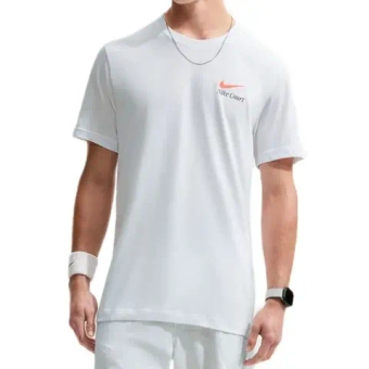 Мужская теннисная футболка Nike Court Dri-Fit Tennis - white