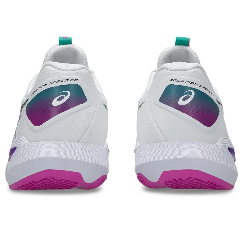 Теннисные кроссовки Asics Solution Speed FF 4 Clay - white/digital sakura