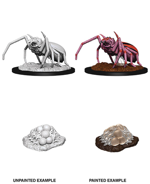 D&D Nolzur's Marvelous Miniatures - Giant Spider & Egg Clutch