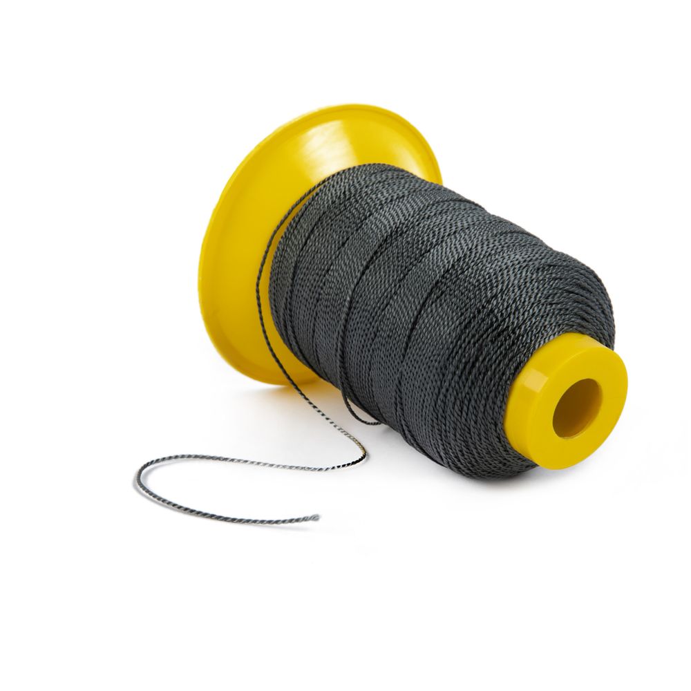 Нитки обувные Gamma 1500D/2, 183 м, (200 ярд), 346 т.серый