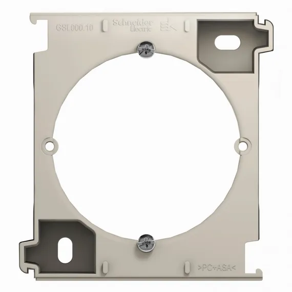 Расширение коробки наружного монтажа Systeme Electric Glossa Молочный GSL000900C