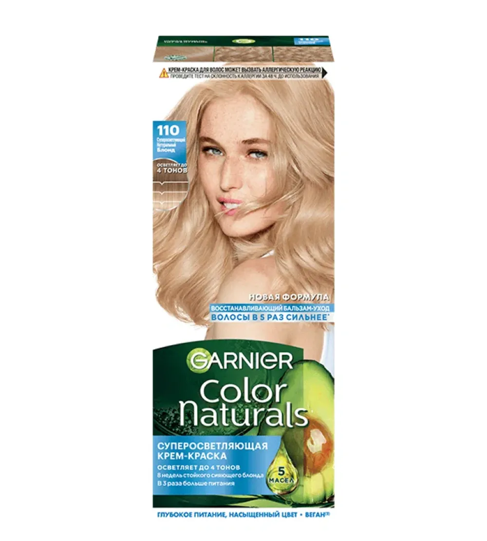 Краска Гарниер Color Naturals Суперосветляющий Натуральный Блонд