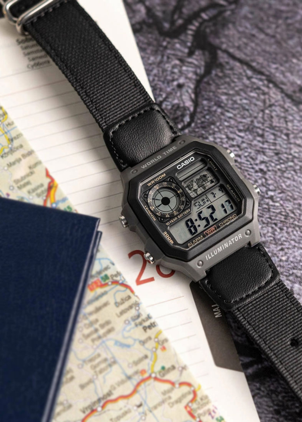 Часы Casio AE-1200WHUB-8A
