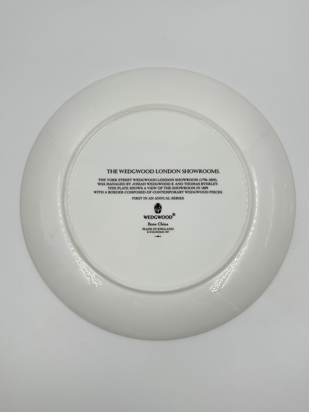 Тарелка Wedgwood «London Showrooms»