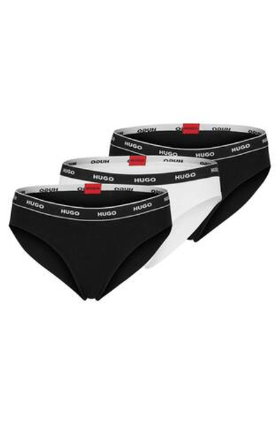 трусики 3 пары Hugo Bodywear - черный(50469657)
