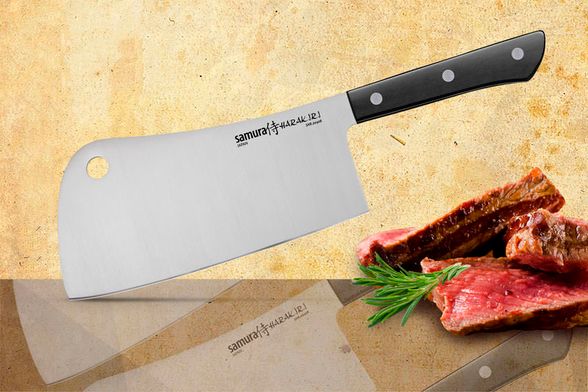 Цена наНож-топорик кухонный для мяса Samura 