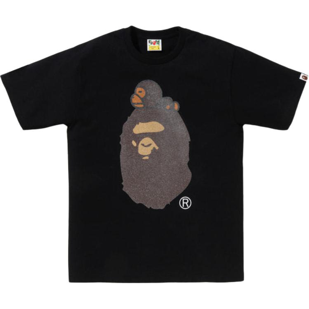 A Bathing Ape Bathing Ape Футболка Cotton Regular Straight Fit Summer 0zxtem00210xq черный