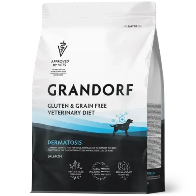 Grandorf DERMATOSIS, Gluten & Grain Free, Veterinary Diet (Salmon)