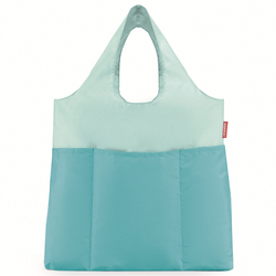 Сумка складная mini maxi shopper plus bicolor бирюзовая