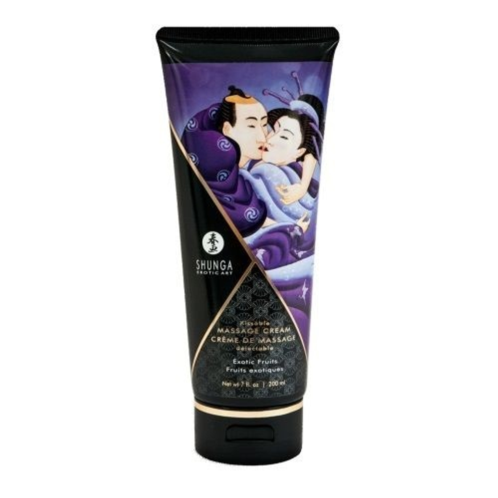 Массажный крем для тела с ароматом экзотических фруктов Shunga Exotic fruits