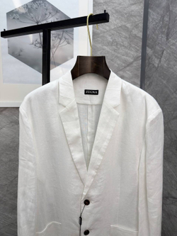 Льняной костюм Zegna