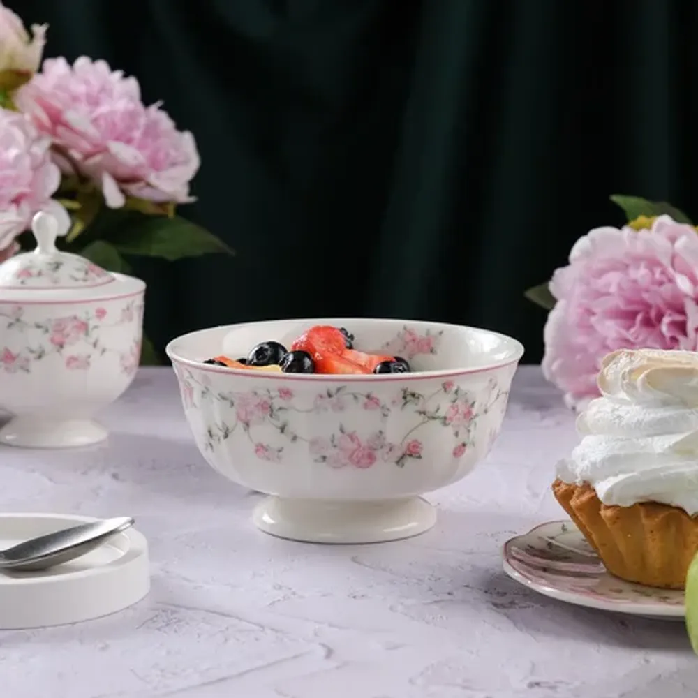 Салатник 500 мл d 13,7 см h7,2 см La Vie En Rose Noble [6]