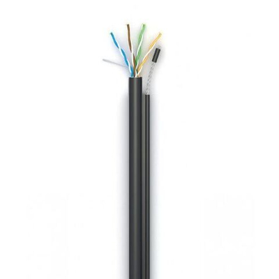 UTP Cat5e 4х2х0,5+ТРОС Кабель витая пара КСППтр ПОЛИМЕТ (305м)