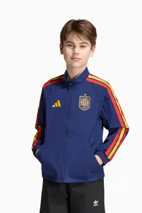 Кофта adidas Spain 2026 Anthem Junior - темно-синий