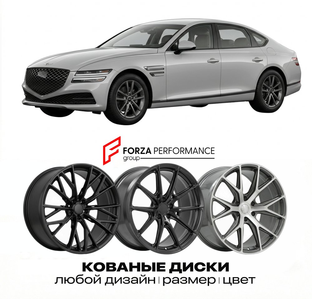 КОВАНЫЕ ДИСКИ для Genesis G80 II 2020-2026