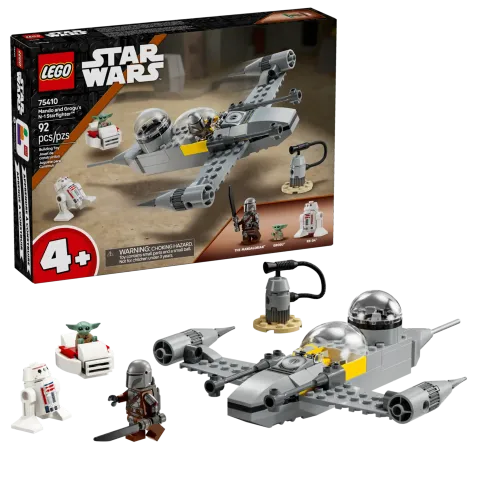 Конструктор LEGO Star Wars 75410 Звездный истребитель N-1 от Мандо и Грогу