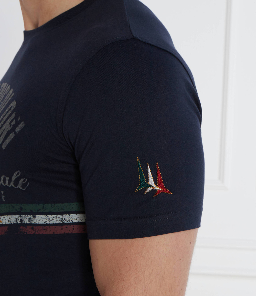 Футболка Aeronautica Militare - темно-синий(TS2216J641)
