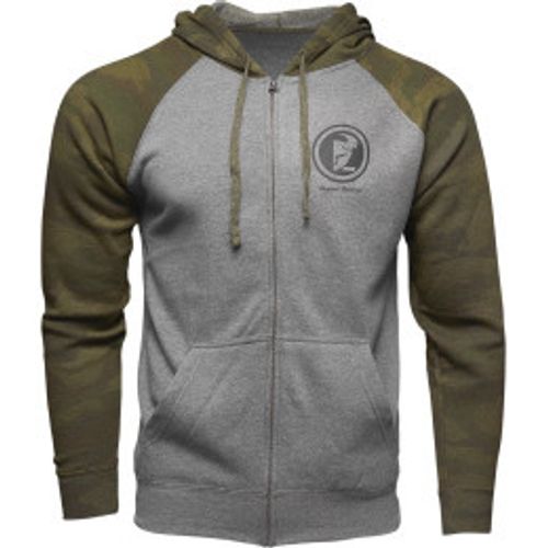 Купить Мотоодежда Толстовка Thor Target Zip Fleece / Хаки