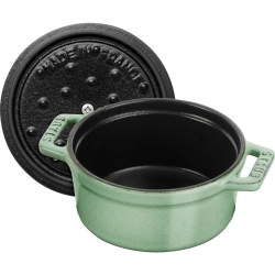 STAUB Мини-кокотница 10 см чугунная кастрюля 250 мл мята EAN 3272340053603