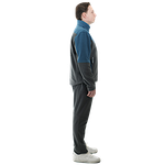 Кофта флисовая Nautilus Keepler Blue/Grey (с принтом) -
