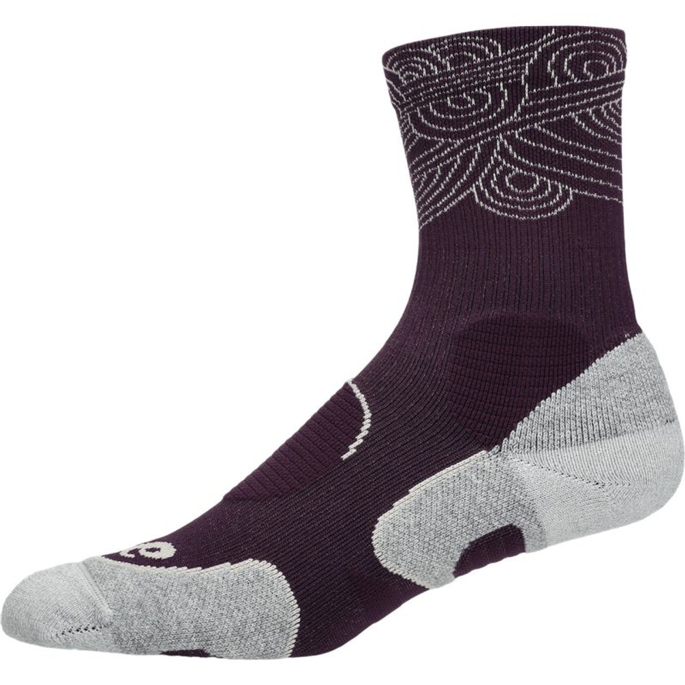 Носки для тенниса Asics Seasonal Court+ Tennis Crew 1P — тёмный баклажановый
