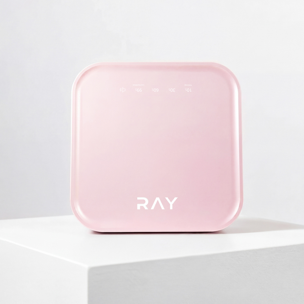 Лампа для сушки ногтей RAY Basic (Базовая), розовый