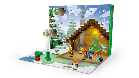 Конструктор LEGO Minecraft 21280 Адвент календарь 2025