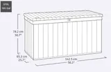 Keter Сундук Дарвин 570 л (Darwin Box 570L) коричневый — фото 5